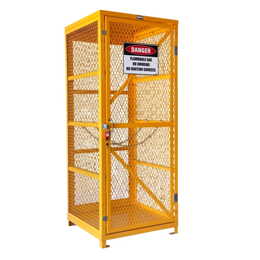 Where Should I Install a Gas Cylinder Storage Cage?