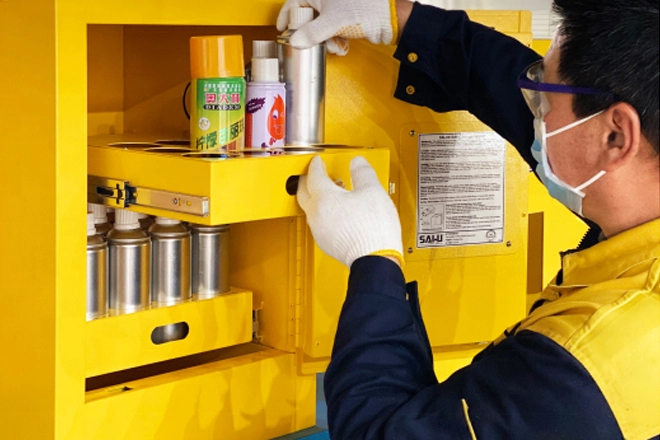 Flammable Storage Cabinet for Research Institutions