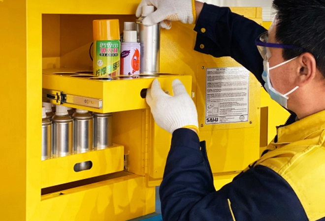 Flammable Storage Cabinet for Research Institutions