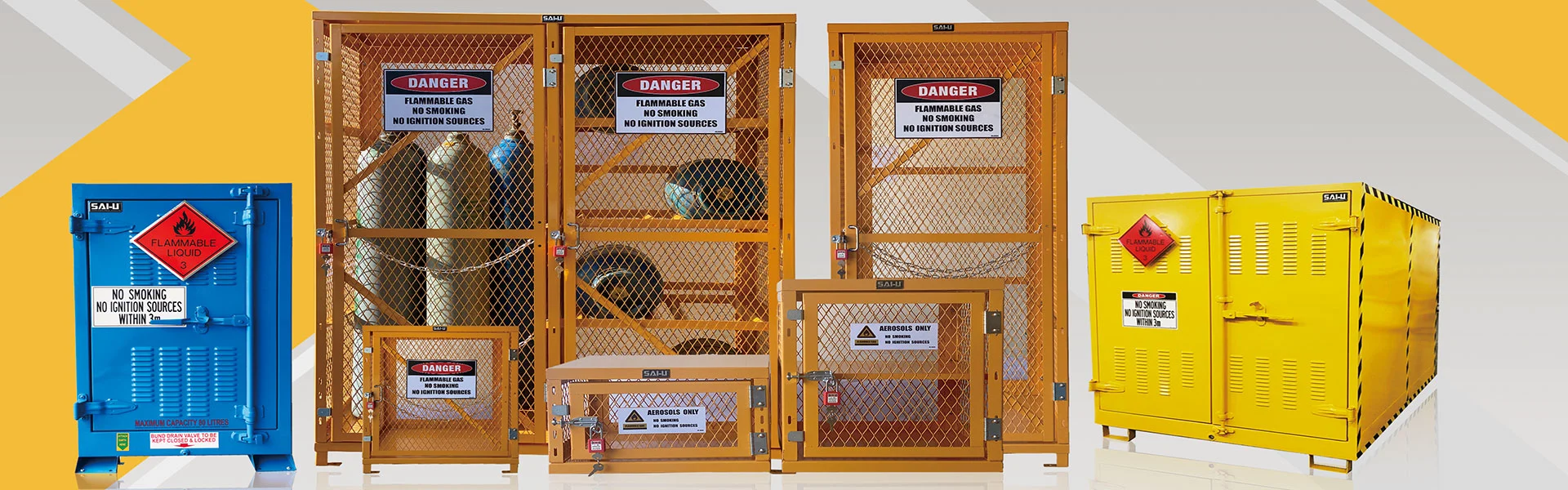 Gas Cylinder Storage Cabinet