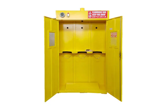 Are There Specific Fire Safety Measures For Gas Cylinder Storage Cabinets?