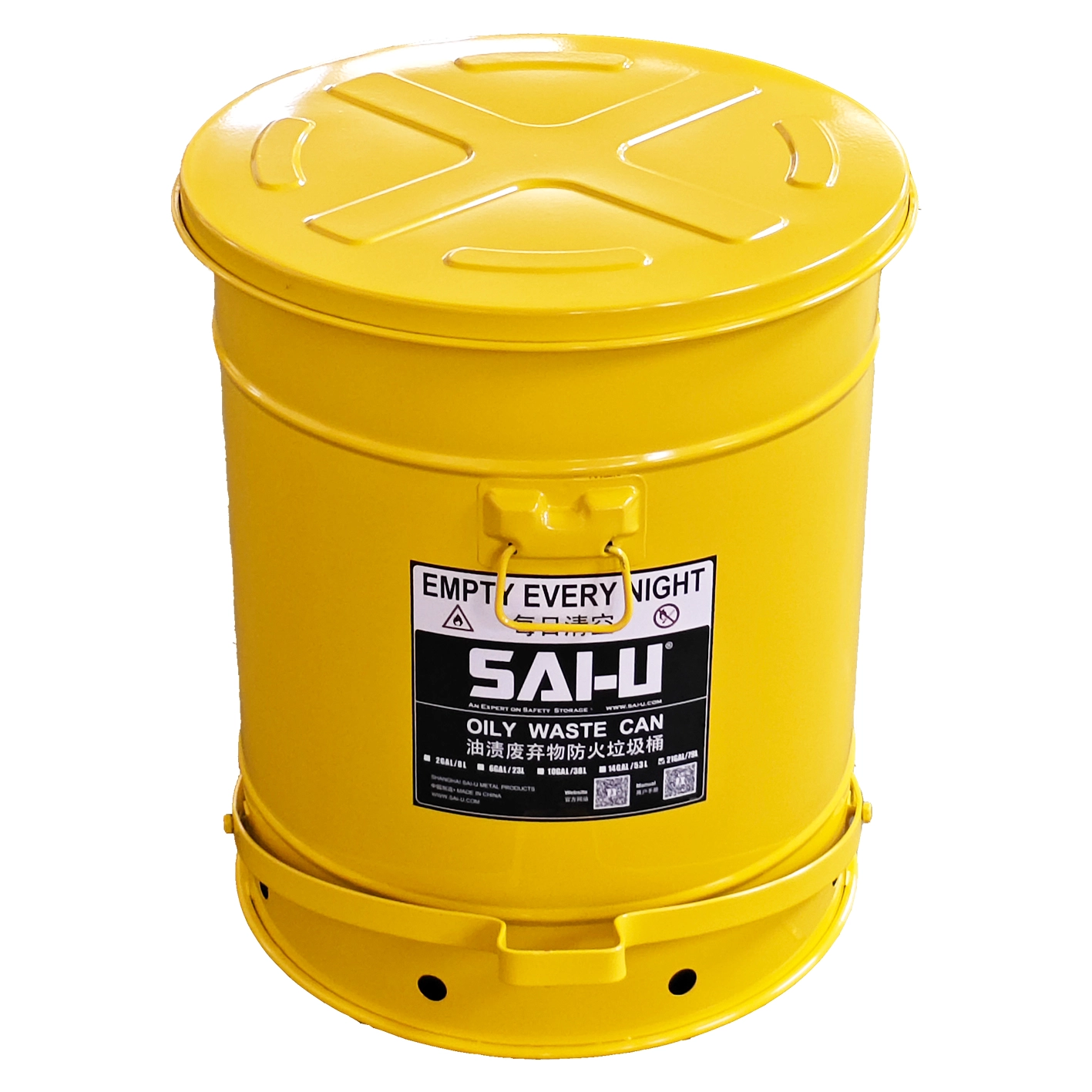 SAl-U Oil Waste Can WC021Y